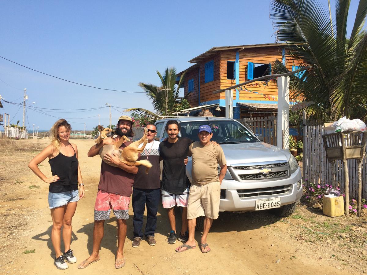 Hostal Puerto Engabao "El Surf Shelter" Екстер'єр фото